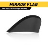 Unbranded Passenger RH Side Mirror Flags Molding Fit for 2009-2020