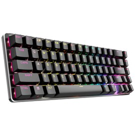 TIETI 2.4GHz Wireless/Bluetooth/Mechanical Gaming Keyboard, Hot Swappable Keyboard with RGB Backlit, Full Keys Programmable, 4200mAh Battery, Cherry MX Brown Switches