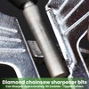 Diamond Chainsaw Sharpening Bits - 7/32'' (5.5mm) Carbide Chain Grinding
