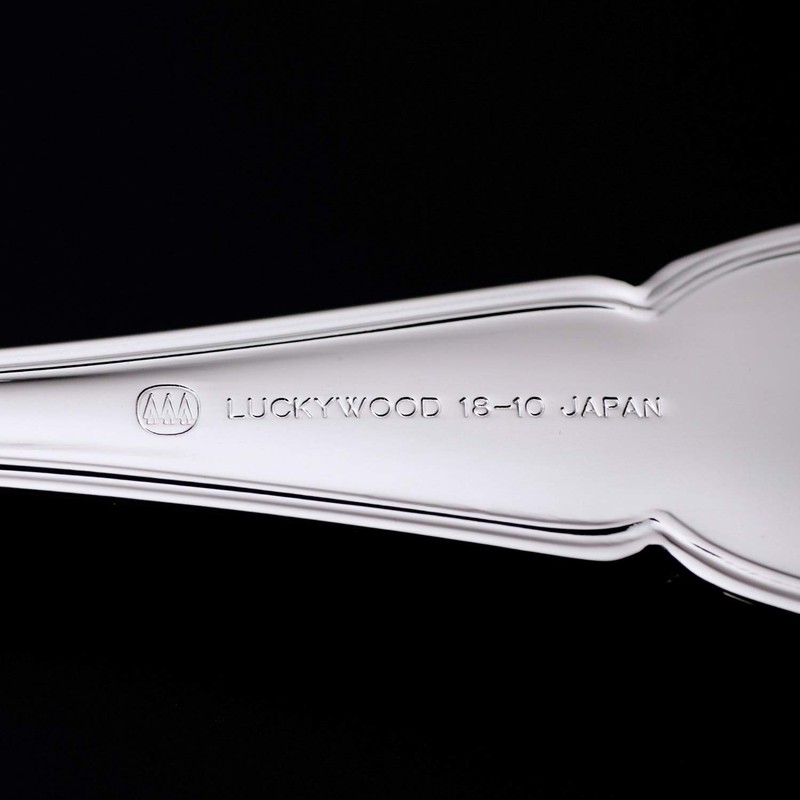 Lucky Wood Spoon Silver Lake Soup Spoon 0-17722-000