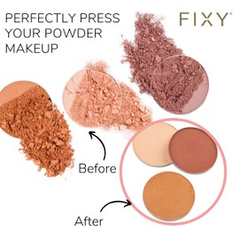 FIXY Broken Makeup Ultimate Kit de recambio con carpeta de maquillaje y sartenes vacías de maquillaje