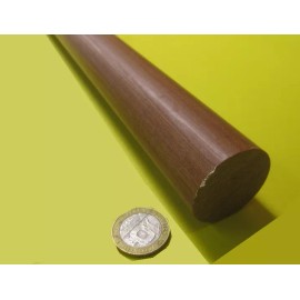 Micarta Phenoic Micarta LE Linen Rods  1.375" (1 3/8") Diameter x 36" Long