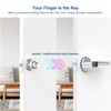 Foxgard Smart Fingerprint Door Lock,Keyless Entry Door knob with Handle,Biometric