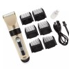 ( )생활방수 티타늄 세라믹날 전문가용 이발기 5단날조걸 Waterproof Titanium Ceramic