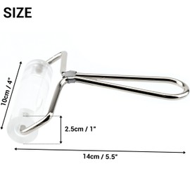 Acrylic Clay Roller Transparent Clay Stamping Roller 4 Inches Clay Rolling Pin Durable Polymer Clay Stamping Tool Roller Brayer for Anti Skid Tape Construction