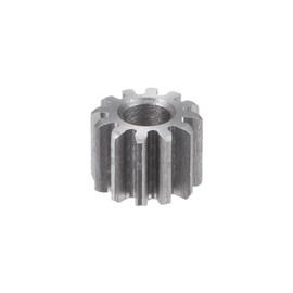 sourcing map Straight Spur Gear 6mm Bore 12T Mod-1 Hardened 45# Steel Spur Diff Differential Motor Gear RC Car Replacement Parts