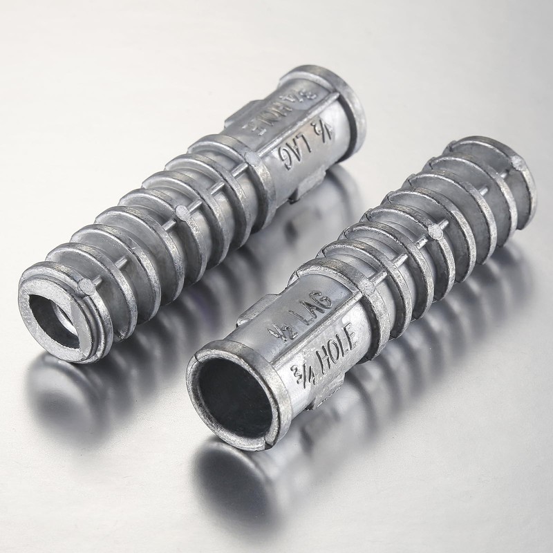 Wensilon(100pcs) 1/4 * 1 Lag Shield Anchor Long Zinc Alloy