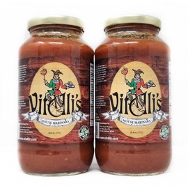 2 Pack of House Marinara Vitollis Pasta Sauce 24oz Jars