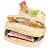 Neo Artion Pen Case, Large Capacity, Pencil Case, Three-Layer Construction,