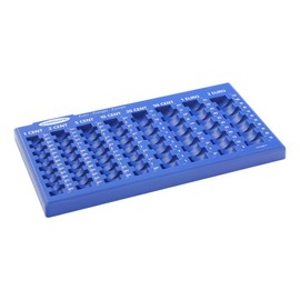 Rottner Euro-Organisation Concept 2 T02995 Money Counter Tray, Blue [Euro Currency]