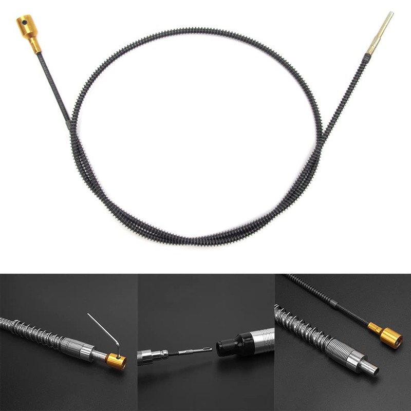 HYROOY Flexible Extension Cord Shaft Adapter Rotary Grinder Tool Cable