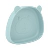 4pcs Children Plate Utensils Set Silicone Suction Bowls Set Toddler
