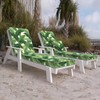 LVTXIII Outdoor Chaise Lounge Cushion, 80 x 26 x 3