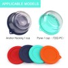 Sophico 1 Cup Round Silicone Storage Cover Lids Replacement for