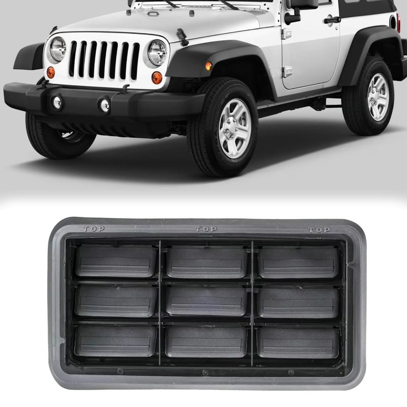 Rear Tailgate Air Vent Outlet Ventilation Net for Jeep for