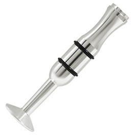 Bonsicoky Trumpet Trainer Embouchure Training Device Mouth Strength Builder for Brass-wind Instrument Accessory, Silver