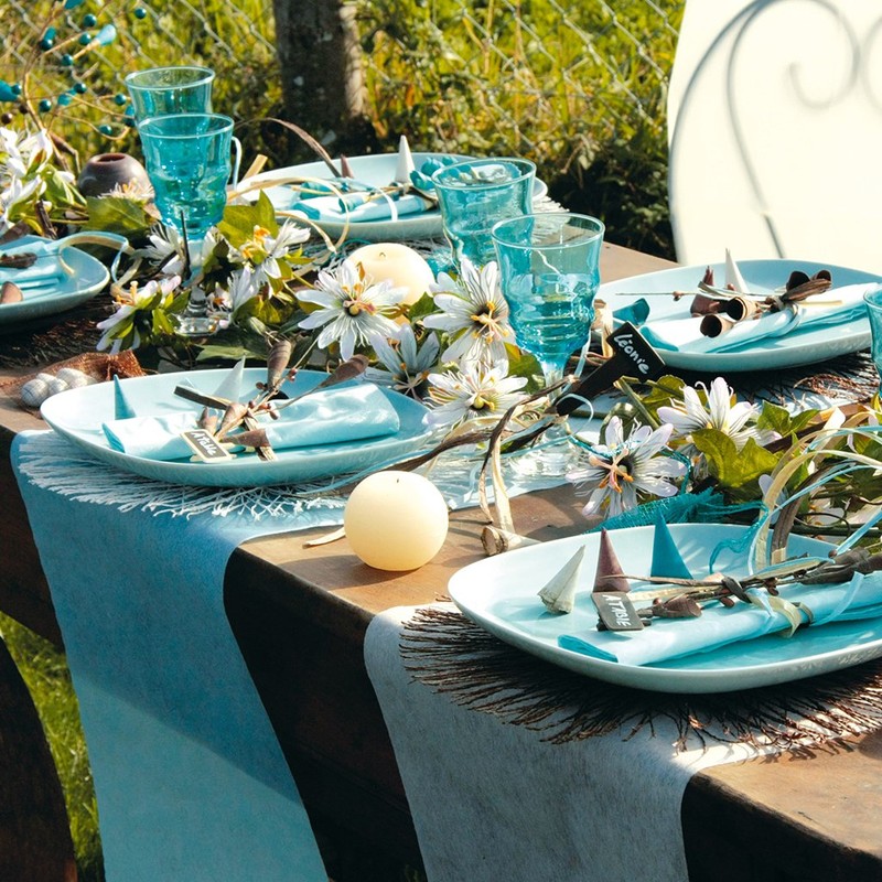 Non-woven fabric, 30 cm (25 m long) table runner –