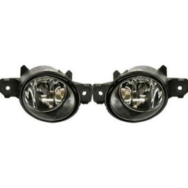 For 2011 Infiniti G37 Fog Light Driver and Passenger Side Pair w/Bulbs Included Coupe/Convertible DOT Certified NI2592122, NI2593122 | 26155-9B91C, 26150-9B91C