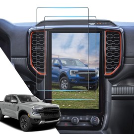 ASZSK 2 Pack Screen Protector For Ford Ranger 2024 2025,12" Infotainment Screen Film For Ranger LARIAT Raptor Accessories