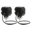 20 W 6500K LED Square Light Bar Spotlight DRL Angel