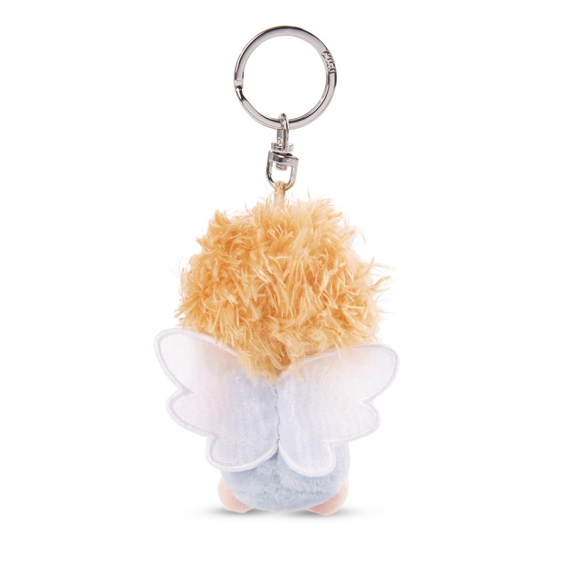 NICI Guardian Angel Key Ring, light blue