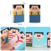 Set of 10 Erasers, Bald Uncle Eraser, Kneading, Fashionable, Fun,