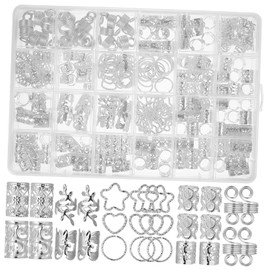 Beavorty Variety of Styles Braid Hair Jewelry Metal Beads Stick Gems Glitter Braiding Accessories Elegant Hair Charms