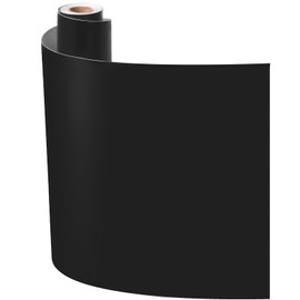 Lzerking Permanent Vinyl - 12in x 20ft Matte Black Adhesive Vinyl Roll for Cricut, Silhouette Cutting Machines, Waterproof Permanent Adhesive Vinyl for Gift, Car Decor, Scrapbooking