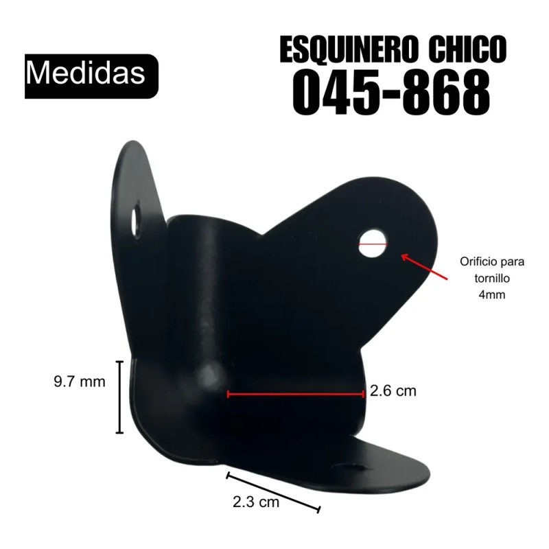 Esquineros De Metal Para Bafle Protectores Chico
