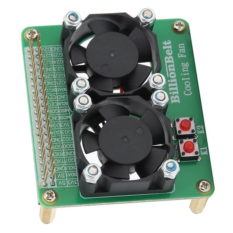 Cooling Fan SingleChip Computer Accessory Replacement for Raspberry Pi 3B