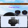 Car HUD Display OBD2 GPS Slope Meter Multifunction Overspeed Alarm