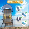 Atvkov Beach Chair Canopy Foldable Chair Umbrella Sun Shade Attachment