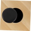 KOMBIUDA 2pcs Decorative Drywall Hole Covers Round Plastic Cover for