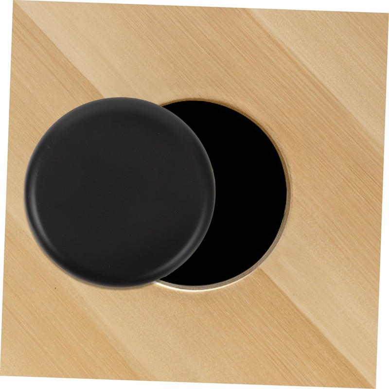 KOMBIUDA 2pcs Decorative Drywall Hole Covers Round Plastic Cover for