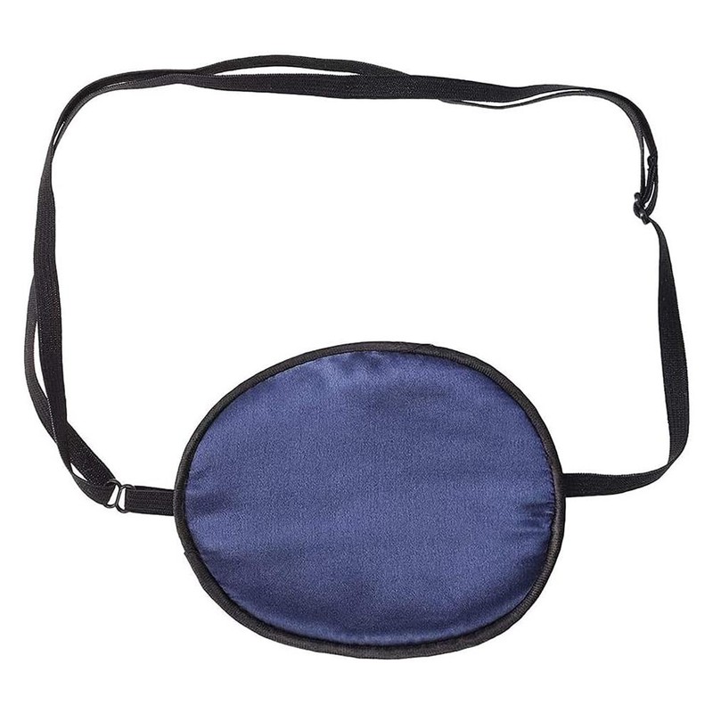 2PCS Washable Eye Patch Adjustable Pirate Eye Patch Portable Strabismus
