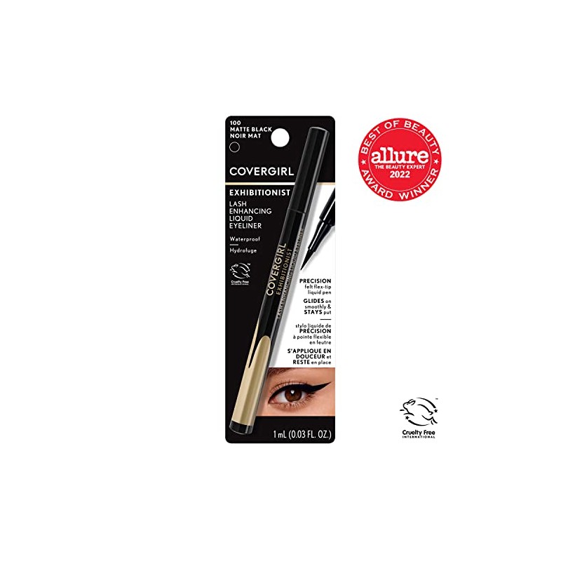 COVERGIRL CG Lash Enhancing Liquid Matte Black 100 1 ML