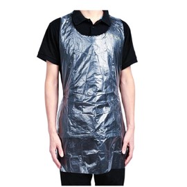 med358 Vinyl Apron with String, Colorless and Translucent (Individually Packaged), Disposable Apron, Food & Drink, Nursing, Cleaning, Learning, Disposable, Adult