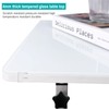 KOUPA Adjustable Height Standing Desk, Writable Tempered Glass Desktop with