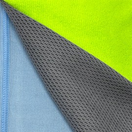 TrexNYC Microfiber Cleaning Cloth Set: Lint & Streak-Free Microfiber Towels, 4PK