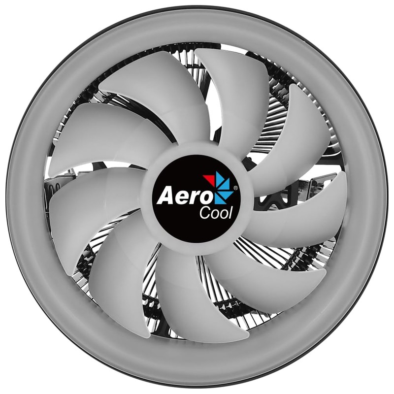 Aerocool Disipador CPU Core Plus RGB - 136mm, 600-1800RPM -