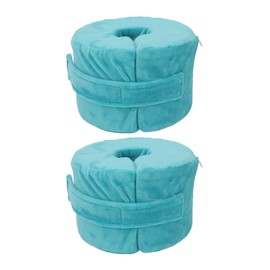 2pcs Foot Elevating Pillow Ankle Protector Support Elevated Foot Heel Pillow for Sore Foot Pressure