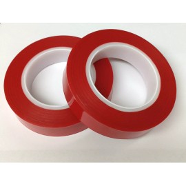 Argon HIGH TACK RED POWDER COATING PLATING ANODIZING MASKING TAPE (SIZE 1-1/8") 72 YDS