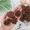 Luckforest Fake Cookies, 18 Pcs 6 Styles Artificial Chocolate Biscuits