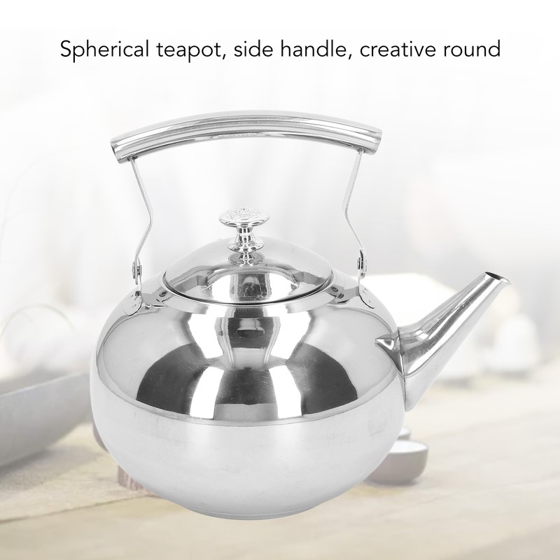 Stainless Steel Teapot Tea Kettle with Removable Filter High Temperature