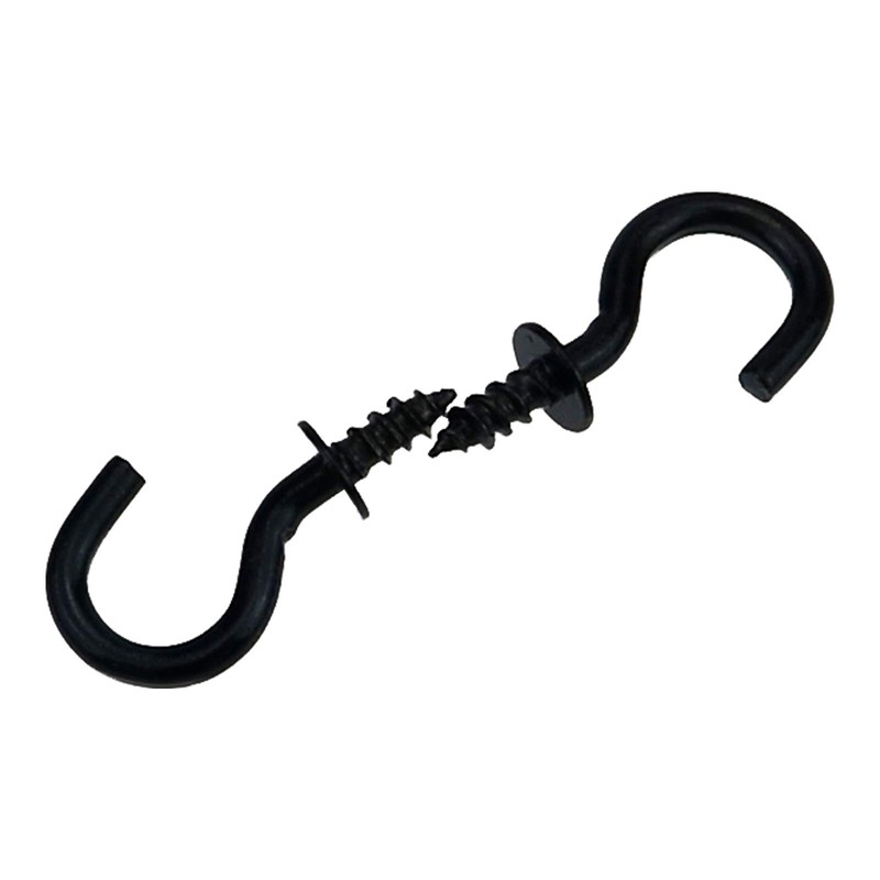 DonLeeving cutefly Mini Screw Hooks 200 Pack 1/2" Screw Hooks