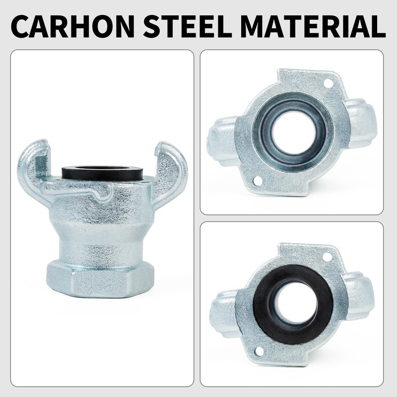 ChillWaves Iron Air Hose Fitting, 3/4" NPT Female 2 Lug