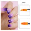 DANNEASY 5Pcs Ombre Nail Brush Nail Art Brushes Set Nail