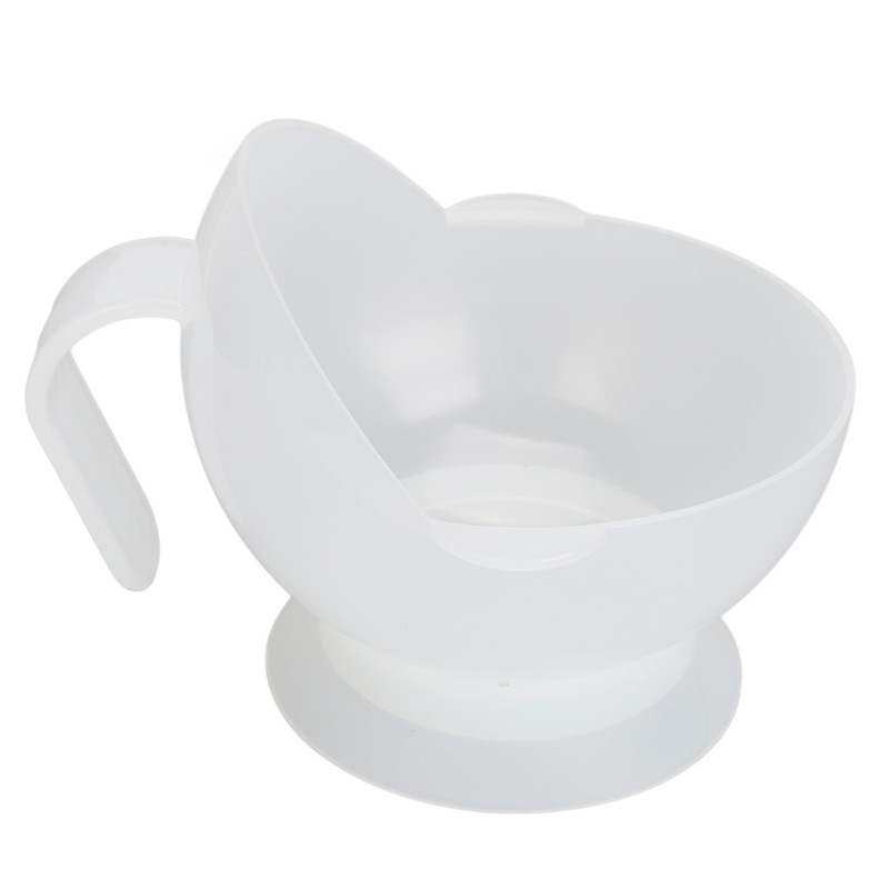 Spill Proof Scoop Bowl with Suction Base Adaptive Self Feeding