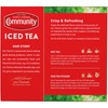 Community Coffee Signature Iced Tea, 48 Family Size Tea Bags,
