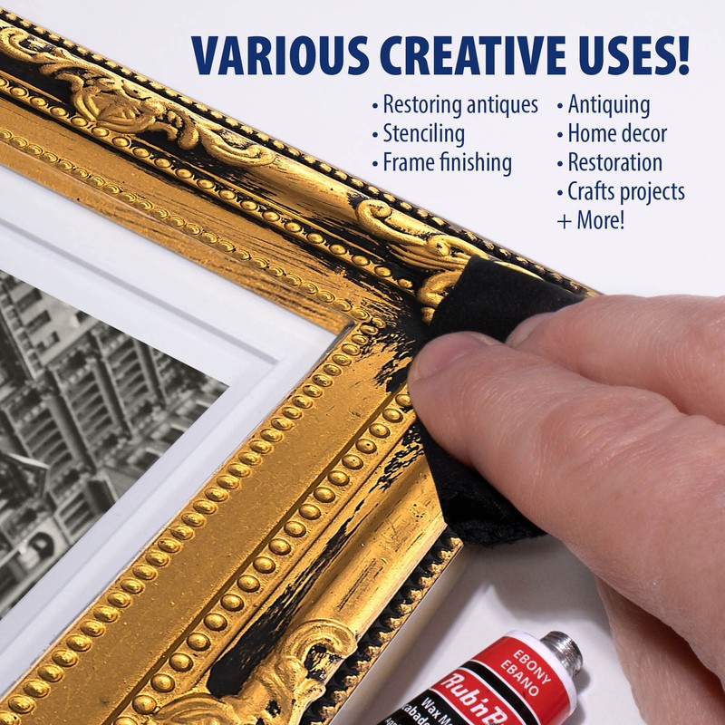 AMACO Rub n Buff Wax Metallic Finish - Rub n